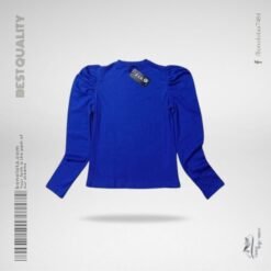 Fashionable Cotton Full hata Blue Blouse for Women