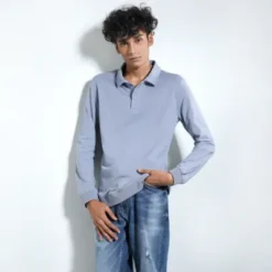 Men Cotton Full Sleeve T-Shirt